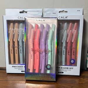 Cala Deluxe Brow & Facial Razor Set - Multicolor 33 in Total Gift Idea